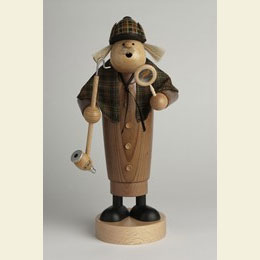 Smoker Sherlock Holmes  -  25cm / 10 inches