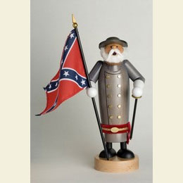 R�ucherm�nnchen General Robert E. Lee  -  28cm