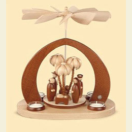 1 - tier pyramid  -  A Child is borne  -  36cm / 14 inches