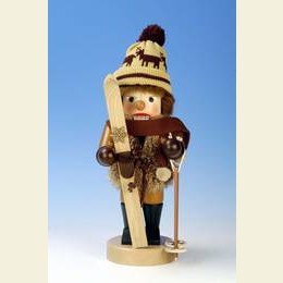 Nutcracker Skidriver natural colors  -  41cm / 16 inch
