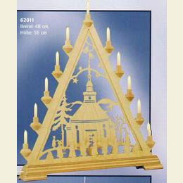 Window - Triangle  -  Little Church of Seiffen