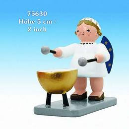 Engel mit Pauke - 5cm