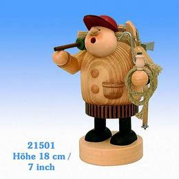 R�ucherm�nnchen Waldarbeiter  -  18cm