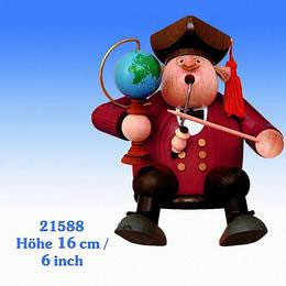 R�ucherm�nnchen Kantenhocker - Professor  -  16cm
