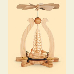 1 - st�ckige Pyramide  -  Rehe  -  29cm