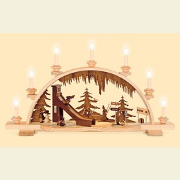 Candle Arch - Colonial Wintersport - 65cm / 26 inch