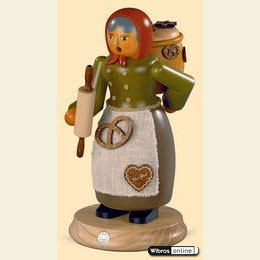 Smoker Ginger Bread Salesman  -  25cm / 10 inch