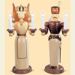 Angel and Miner  -  electrical 120 Volt (US - Standard)  -  40cm / 16 inches