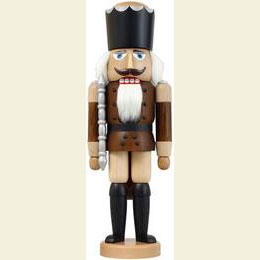 Nutcracker King - Ash - braun - 38cm / 15 inch