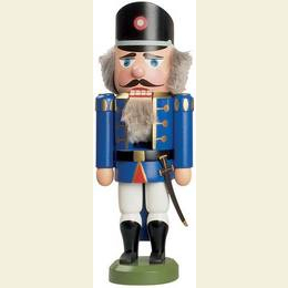 Nutcracker Policeman blue  -  27cm / 11 inch