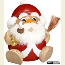 R�ucherm�nnchen Kugelr�ucherfigur Nikolaus  -  18cm