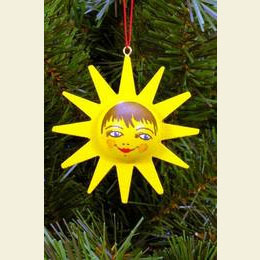 Sonne  -  6,6 / 6,6cm  -  12 St�ck