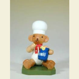 Baker Bear with Honey - 6,0cm / 2 inch