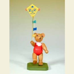 Toy Bear with Dragon - 12,0cm / 5 inch