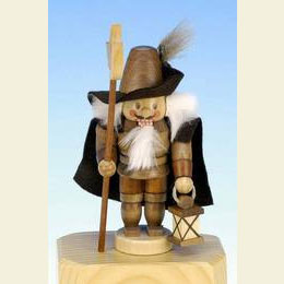 Nutcracker Mini Nightwatchman natural colors - 12,0cm / 5 inch