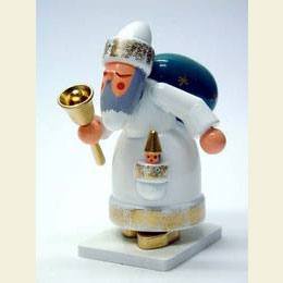 Santa Claus white  -  7,5cm / 3 inch