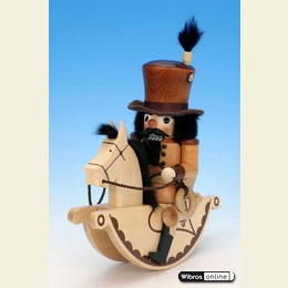 Nutcracker Rider Postillion natural colour - 28cm / 11 inches