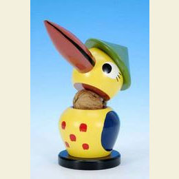 Nussknacker Specht bunt  -  14,0cm