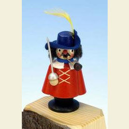 Smoker Musketeer red - 11,5cm / 5 inch
