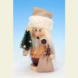 Smoker Mini Gnome with Tree - 13,0cm / 5 inches