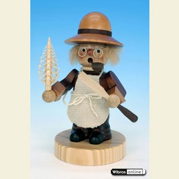 R�ucherm�nnchen B�umchenstecher natur  -  19,5cm