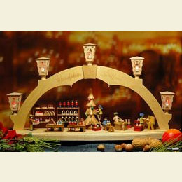 Candle Arch The Erzgebirge Workshop - electrical - 48cm / 19 inch