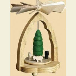 1 -  tier Mini Pyramid Shepherd  -  4 inch  -  10cm