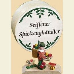Spanschachtel Spielzeugverk�ufer  -  7,5cm