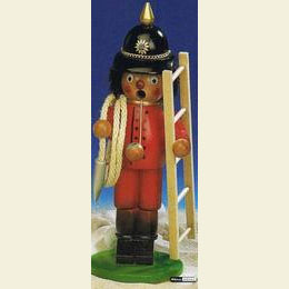 R�ucherm�nnchen Nostalgischer Feuerwehrmann  -  25cm