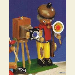 Smoker Photographer with music  -  25cm / 10 inch