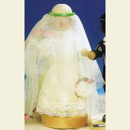 R�ucherm�nnchen Braut  -  25cm