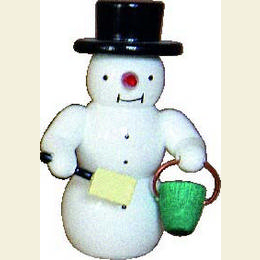 Schneemann mit Schaufel und Eimer - 5,5cm