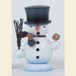 R�ucherm�nnchen Schneemann  -  15cm