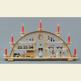 Candle Arch - Seiffen Scenes - 76 x 41cm / 30 x 16 inch