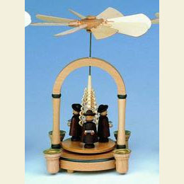 1 - tier Pyramid  -  Carolers  -  23cm / 9 inch