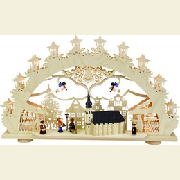 3D - Lichterbogen - Altstädter Weihnachtsmarkt - 66 x 40 x 11cm