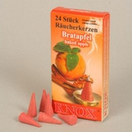 Incense cones  -  Baked apple